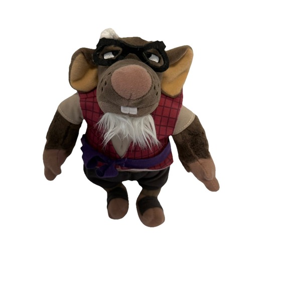 Mattel Other - Splinter Teenage Mutant Ninja Turtles Mutant Mayhem 8" Plush TMNT Nickelodeon
